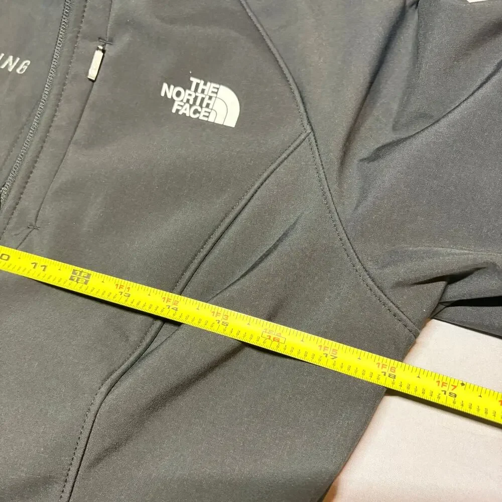 Asphalt gray North face women apex barrier soft shell jacket